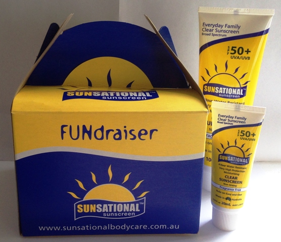 Fundraising Sunscreen